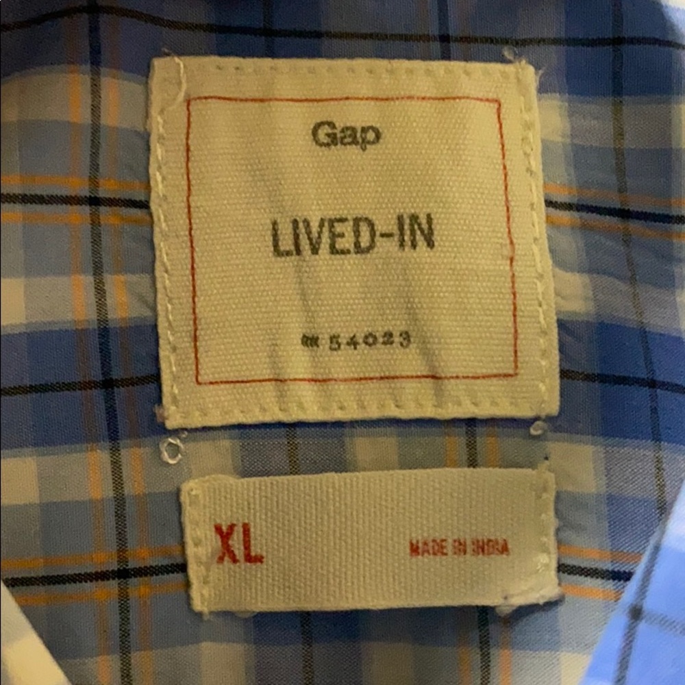 Gap ‘Lived In’ Style Button Up Shirt - image 2